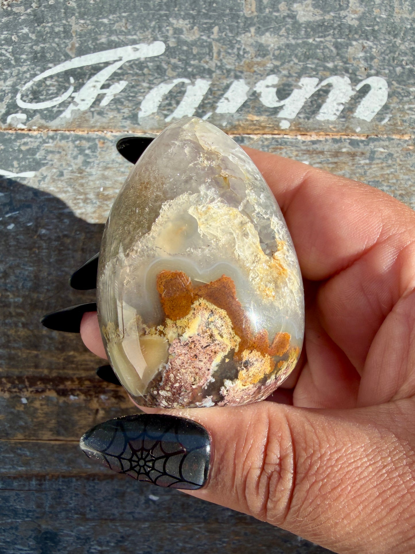 Gorgeous Scenic Moss Agate Freeform | Opt 10