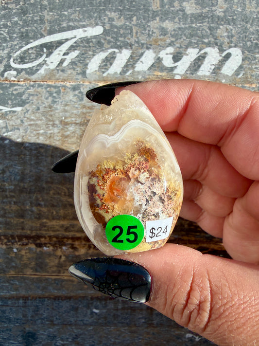 Gorgeous Scenic Moss Agate Freeform | Opt 25