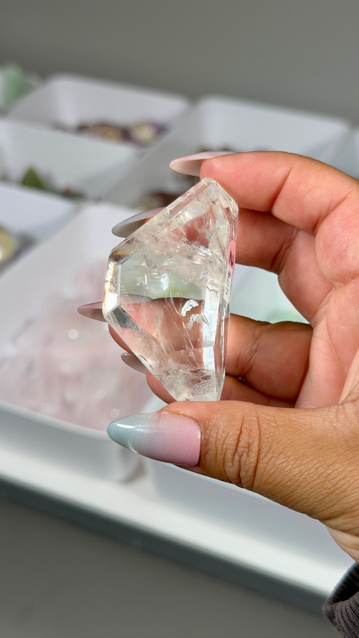 Gorgeous Clear Quartz Freeform | Brazil | Opt 2 | Denver Gem Show Find