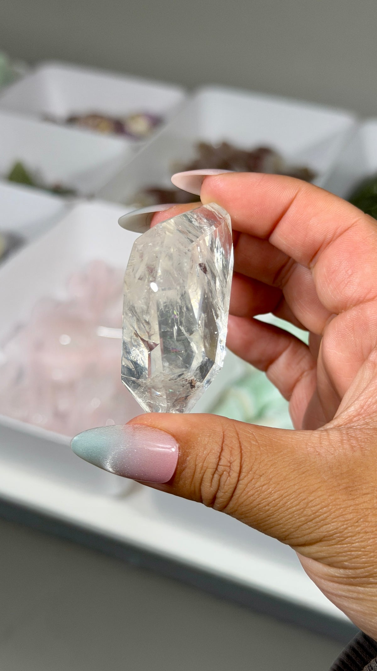Gorgeous Clear Quartz Freeform | Brazil | Opt 2 | Denver Gem Show Find