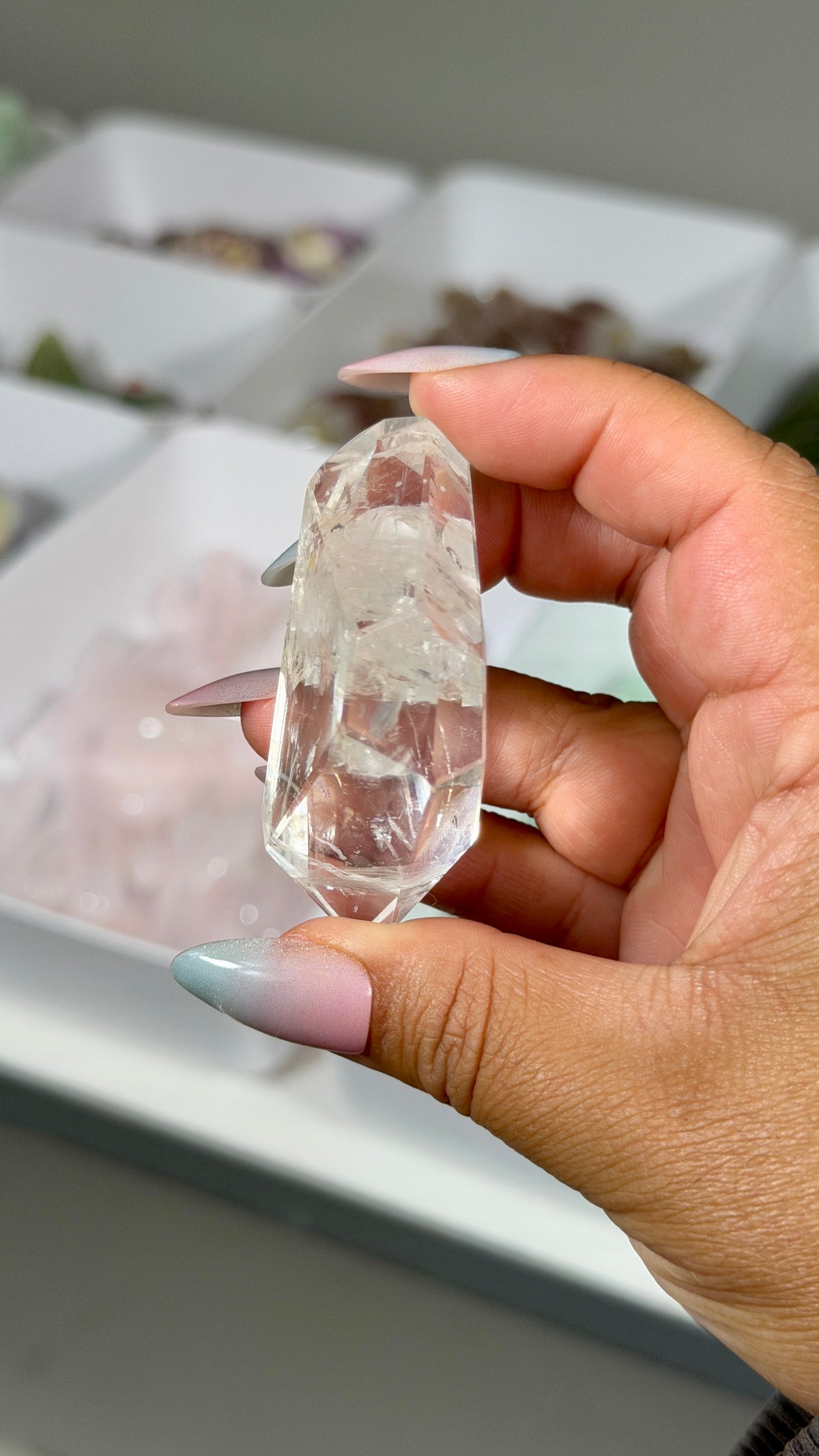 Gorgeous Clear Quartz Freeform | Brazil | Opt 2 | Denver Gem Show Find