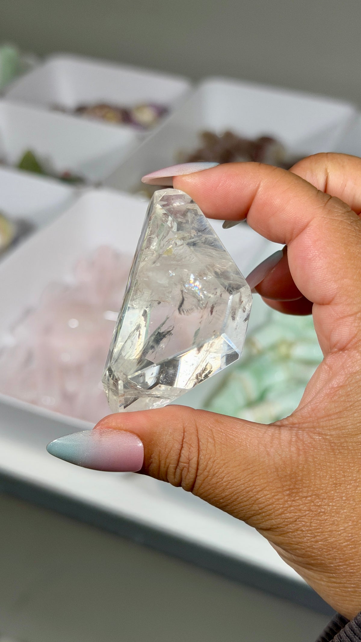 Gorgeous Clear Quartz Freeform | Brazil | Opt 2 | Denver Gem Show Find