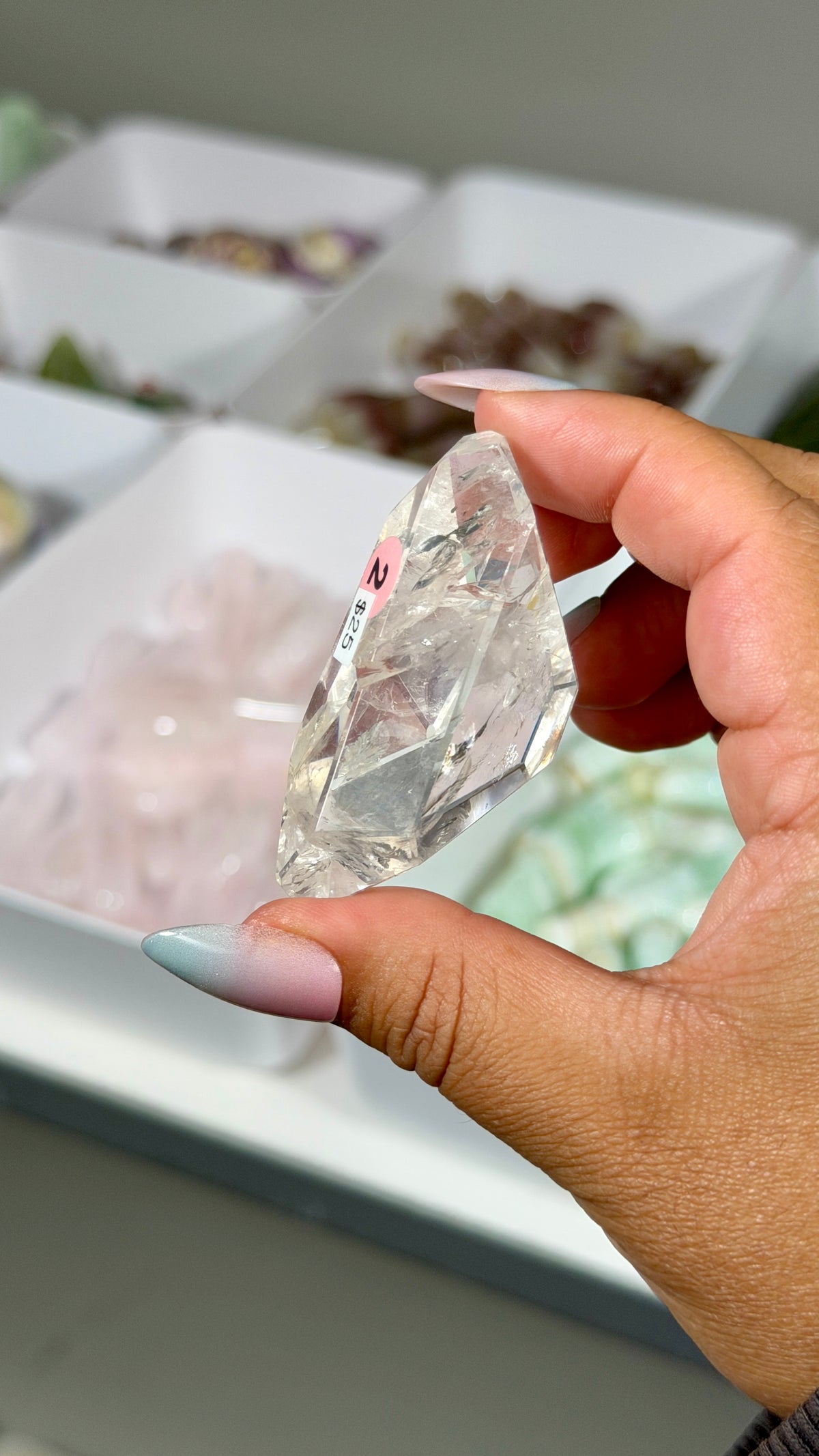 Gorgeous Clear Quartz Freeform | Brazil | Opt 2 | Denver Gem Show Find