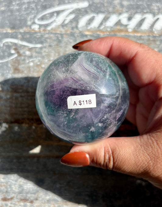 Gorgeous High Grade Rainbow Fluorite | Opt A
