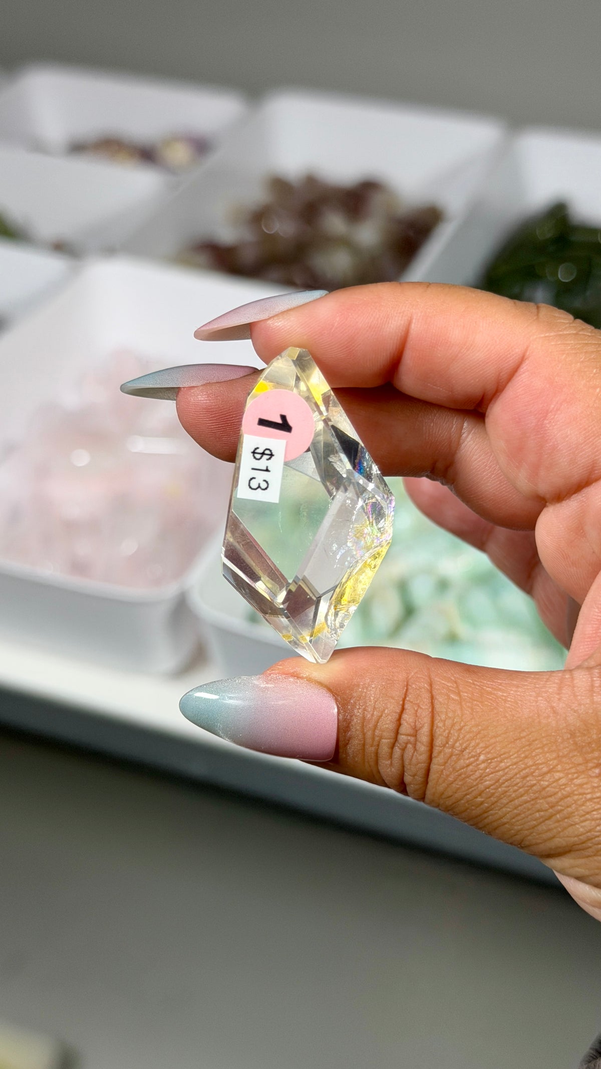 Gorgeous Clear Quartz Freeform | Brazil | Opt 1 | Denver Gem Show Find