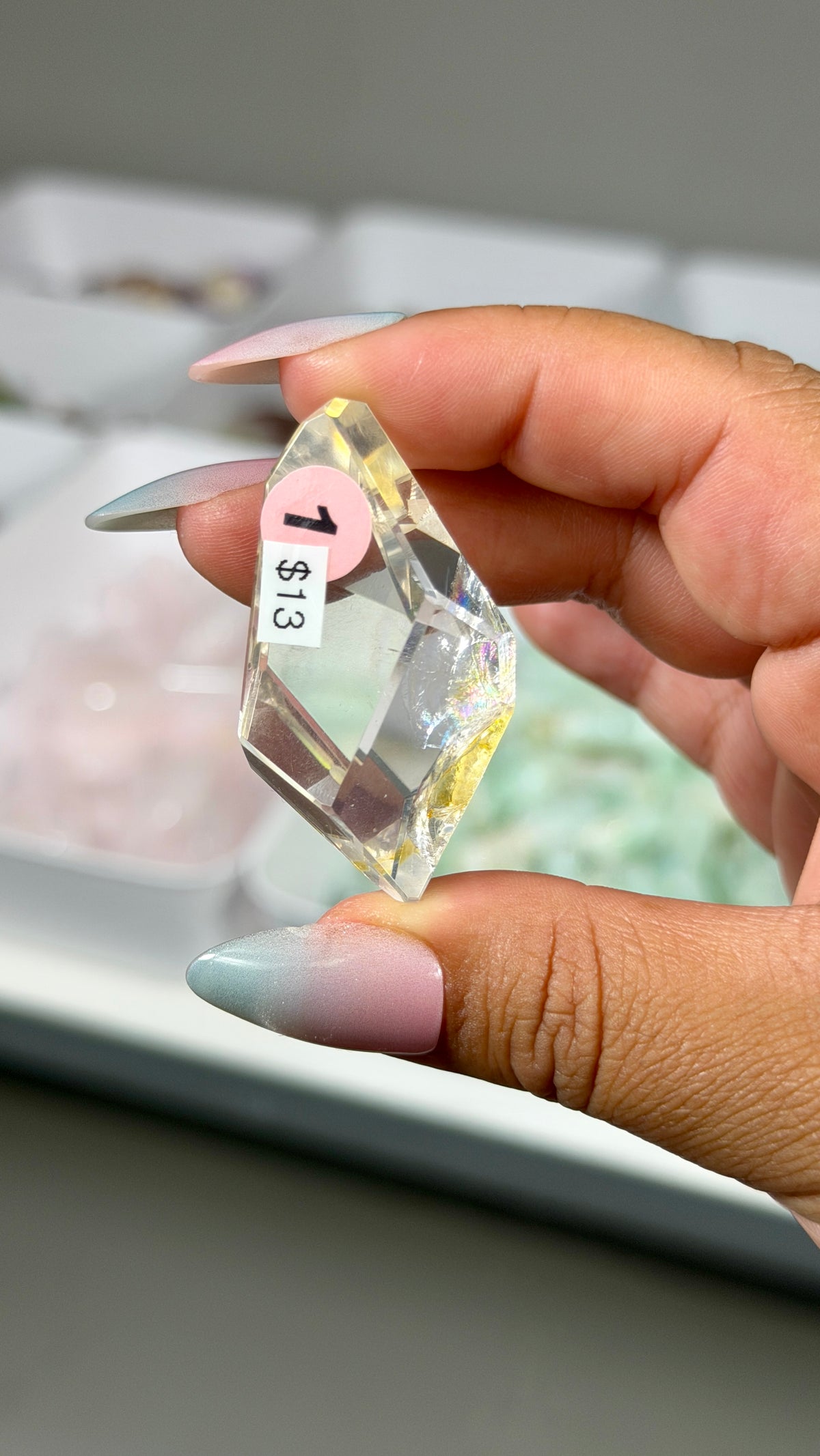 Gorgeous Clear Quartz Freeform | Brazil | Opt 1 | Denver Gem Show Find
