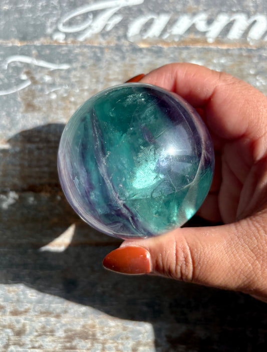 Gorgeous High Grade Rainbow Fluorite | Opt A