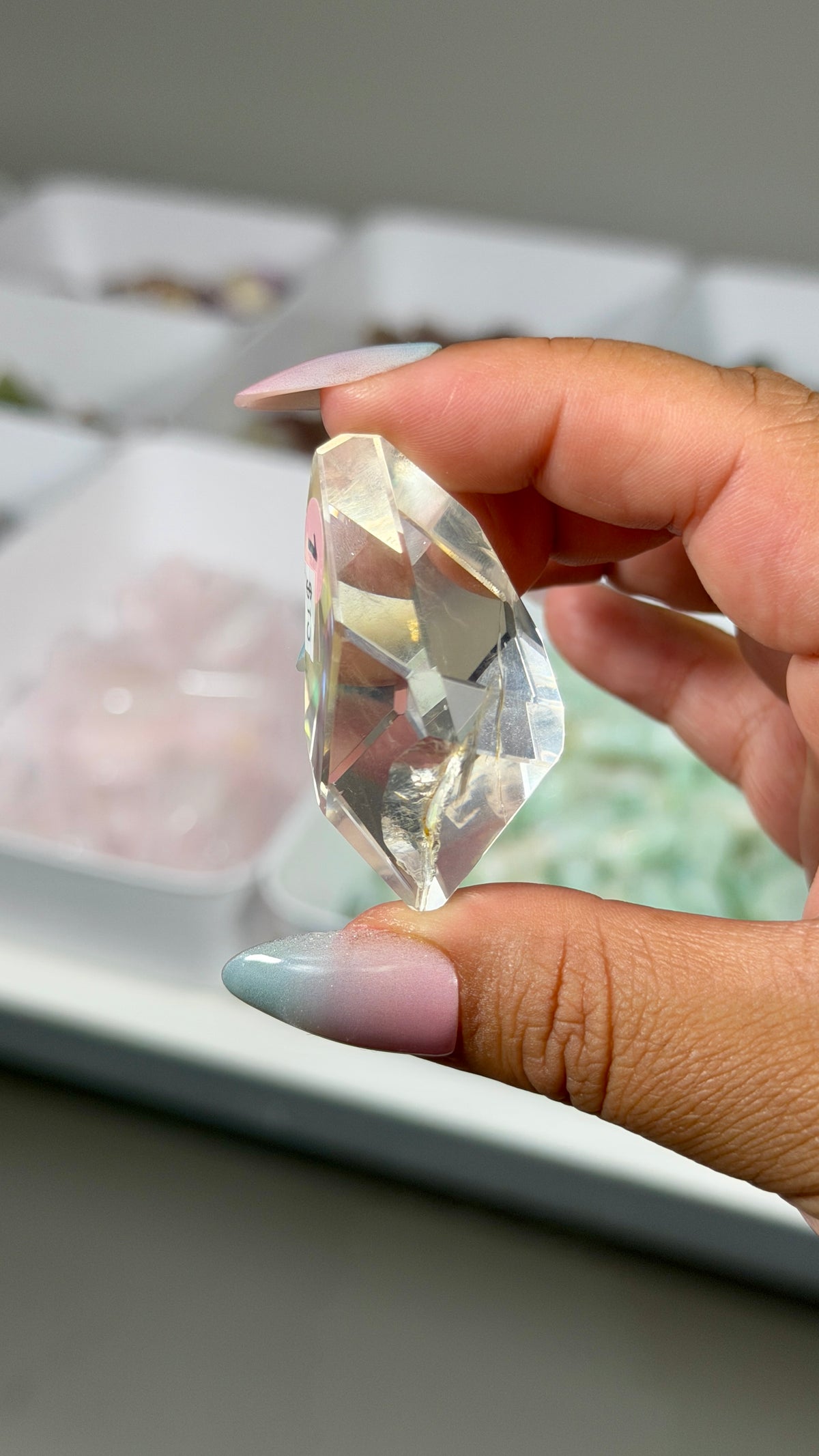 Gorgeous Clear Quartz Freeform | Brazil | Opt 1 | Denver Gem Show Find