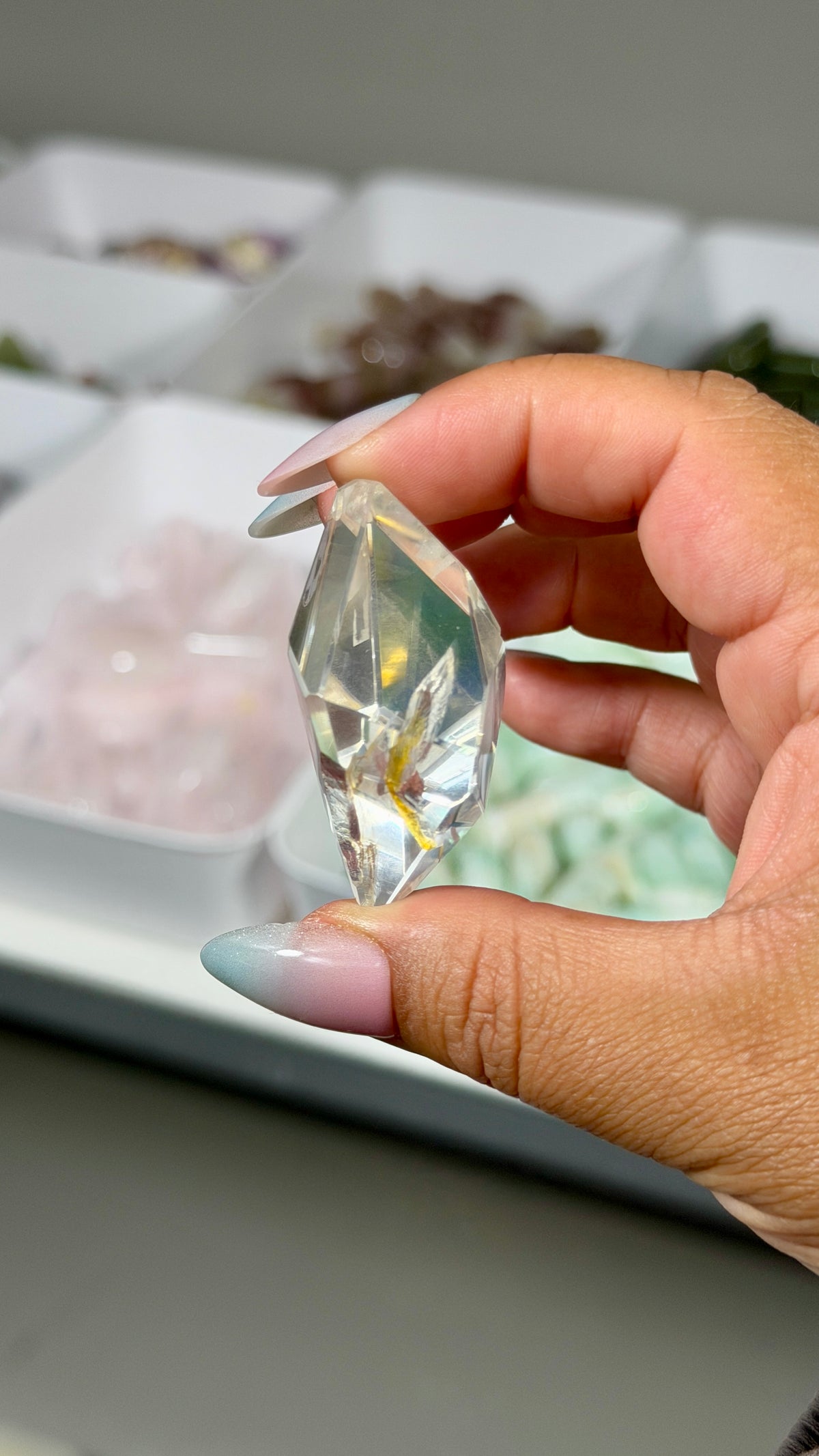 Gorgeous Clear Quartz Freeform | Brazil | Opt 1 | Denver Gem Show Find