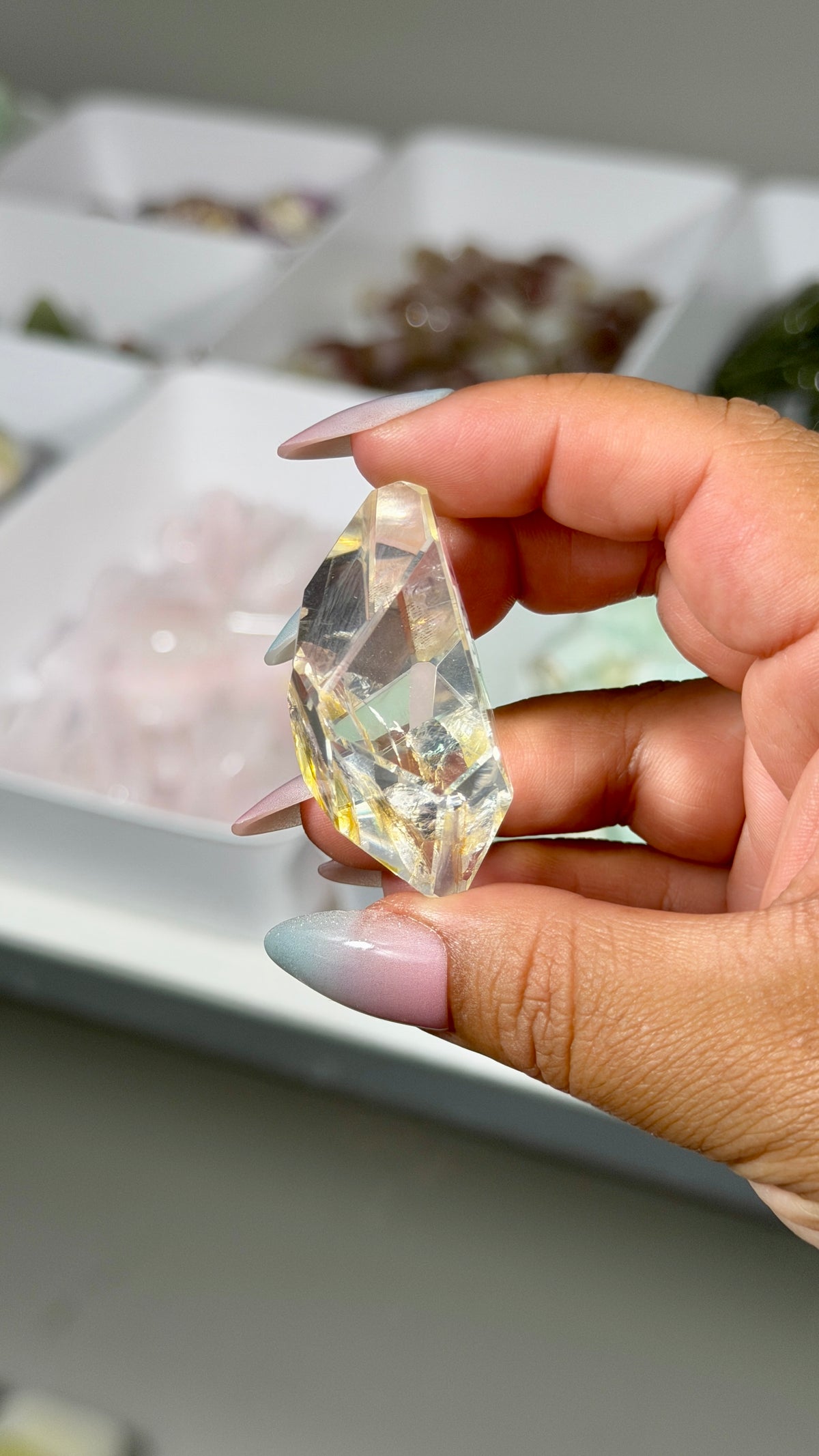 Gorgeous Clear Quartz Freeform | Brazil | Opt 1 | Denver Gem Show Find