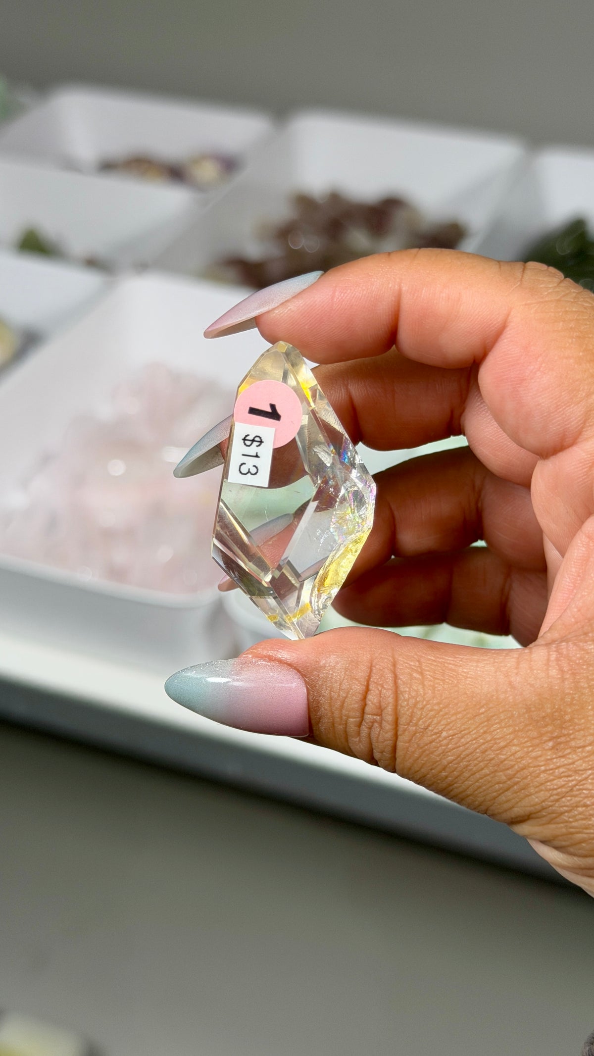 Gorgeous Clear Quartz Freeform | Brazil | Opt 1 | Denver Gem Show Find