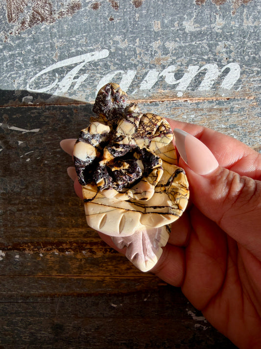 Adorable Mini Mookaite Rose | Opt Z