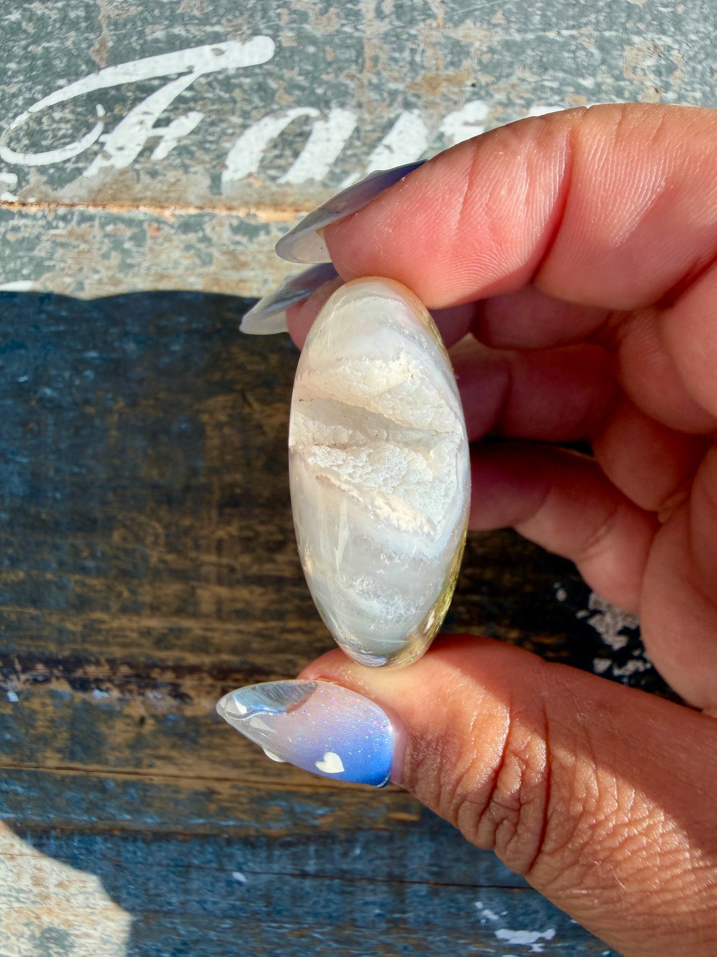 Gorgeous Scenic Moss Agate Palm Stone | Indonesia | Opt 35