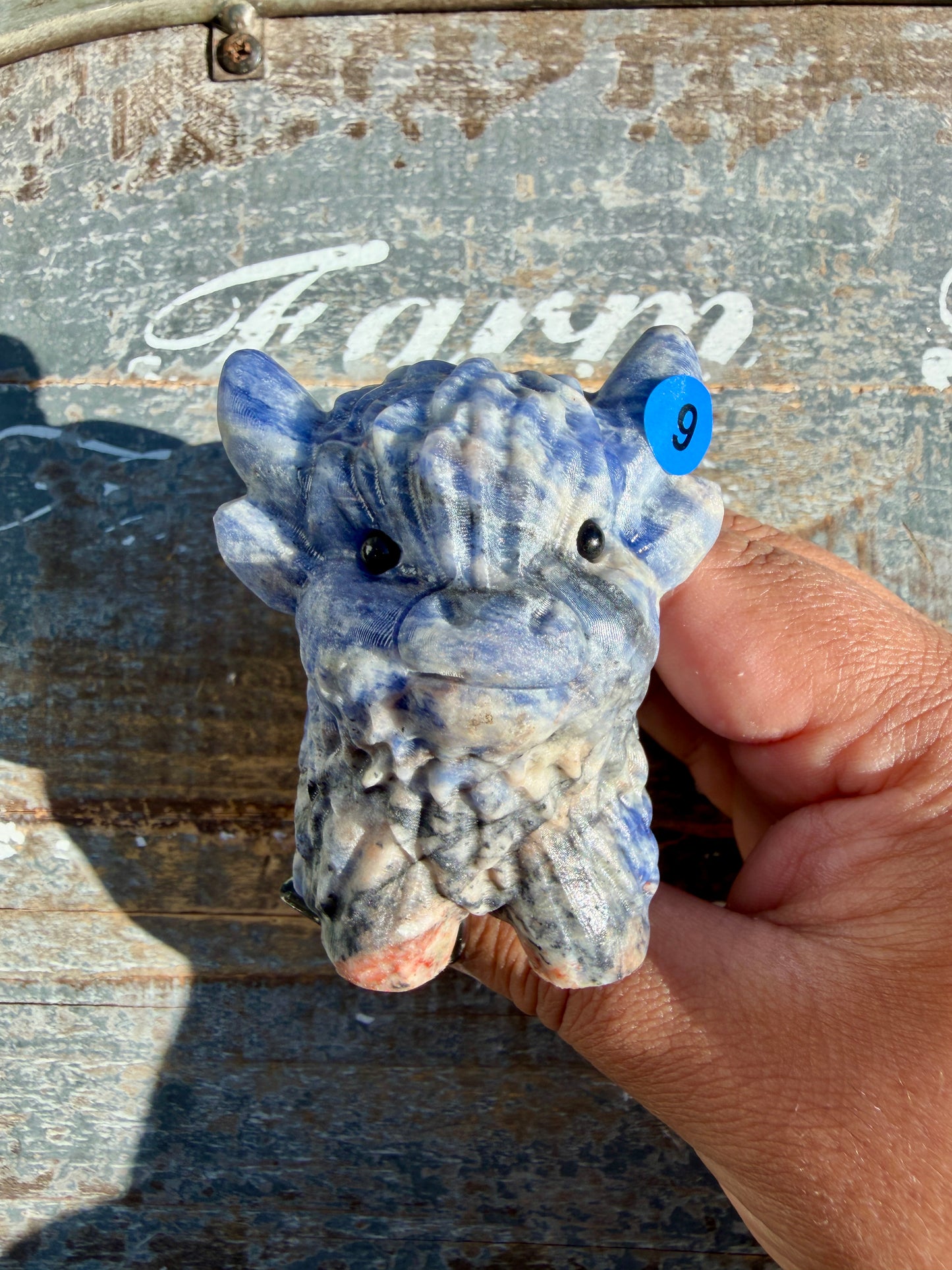 Adorable Sodalite Yak | Opt 9