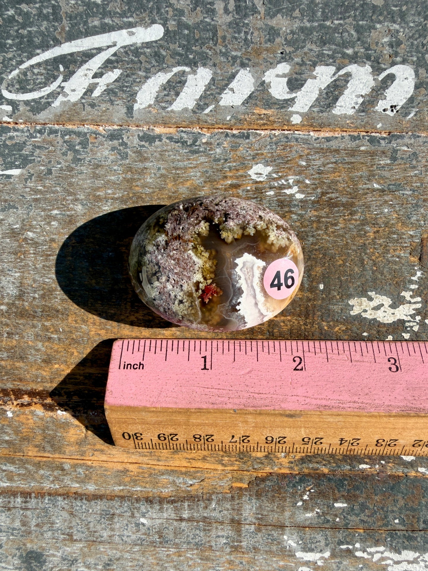 Gorgeous Scenic Moss Agate Palm Stone | Indonesia | Opt 46
