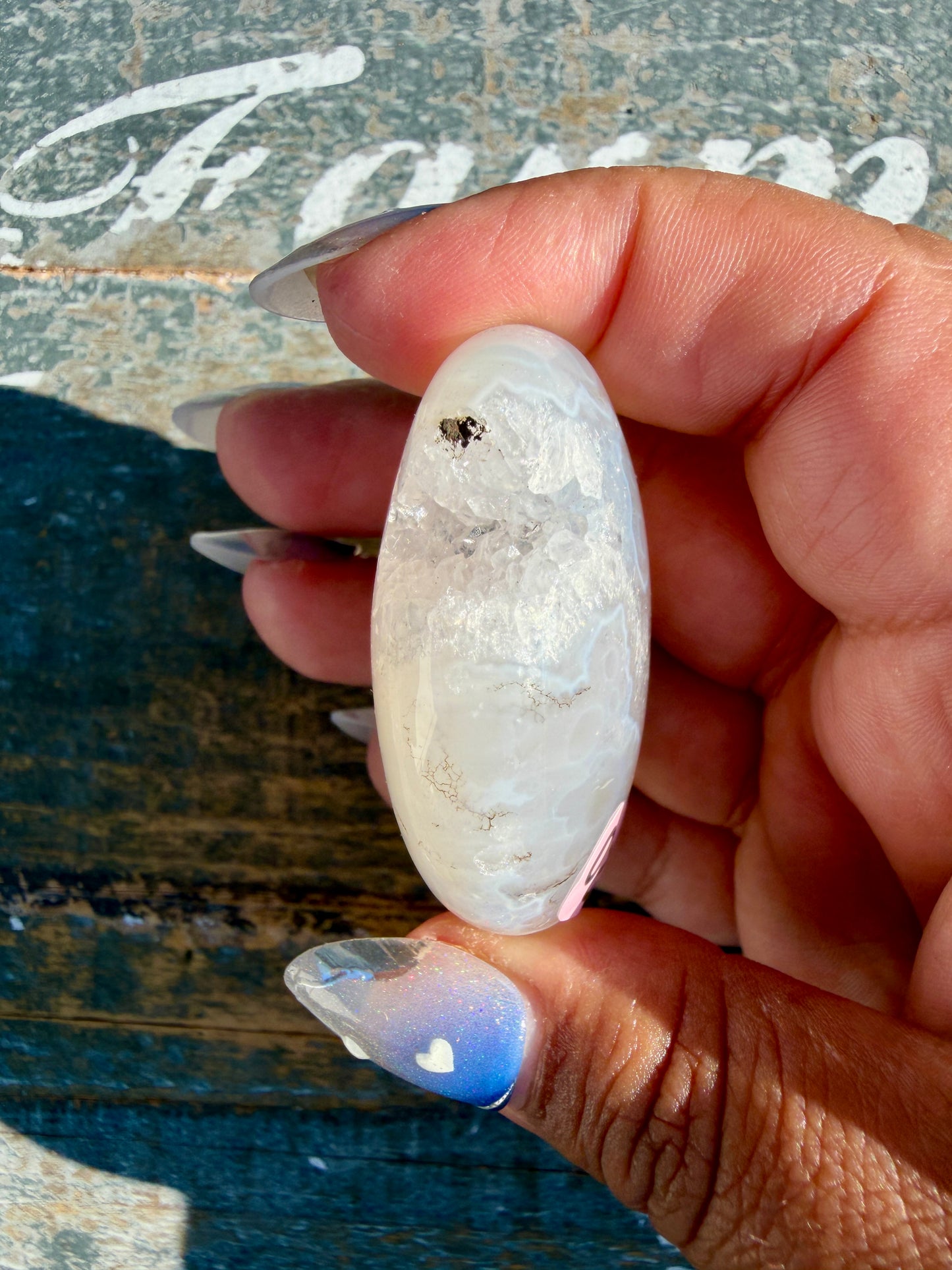Gorgeous Scenic Moss Agate Palm Stone | Indonesia | Opt 20