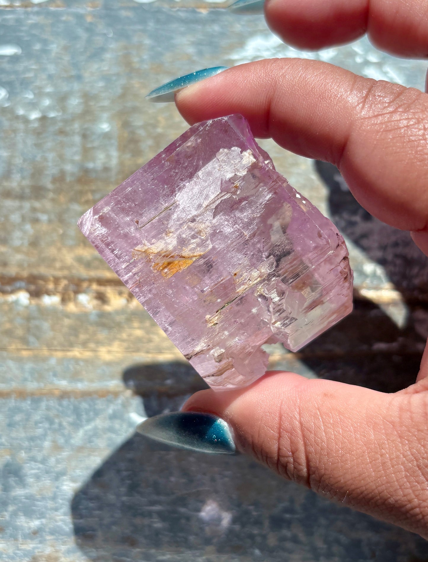 Gorgeous Polished Purple Kunzite