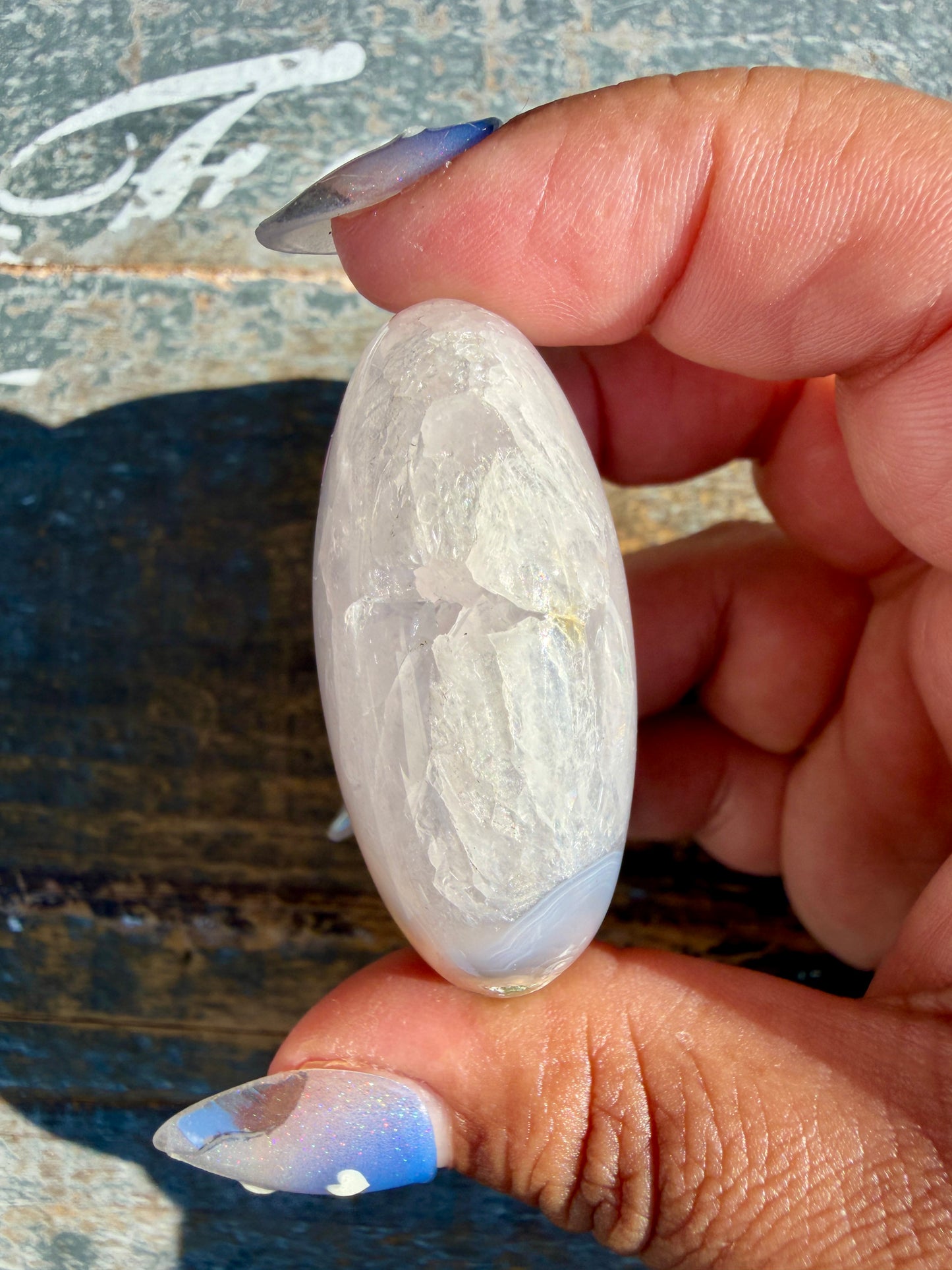 Gorgeous Scenic Moss Agate Palm Stone | Indonesia | Opt 23