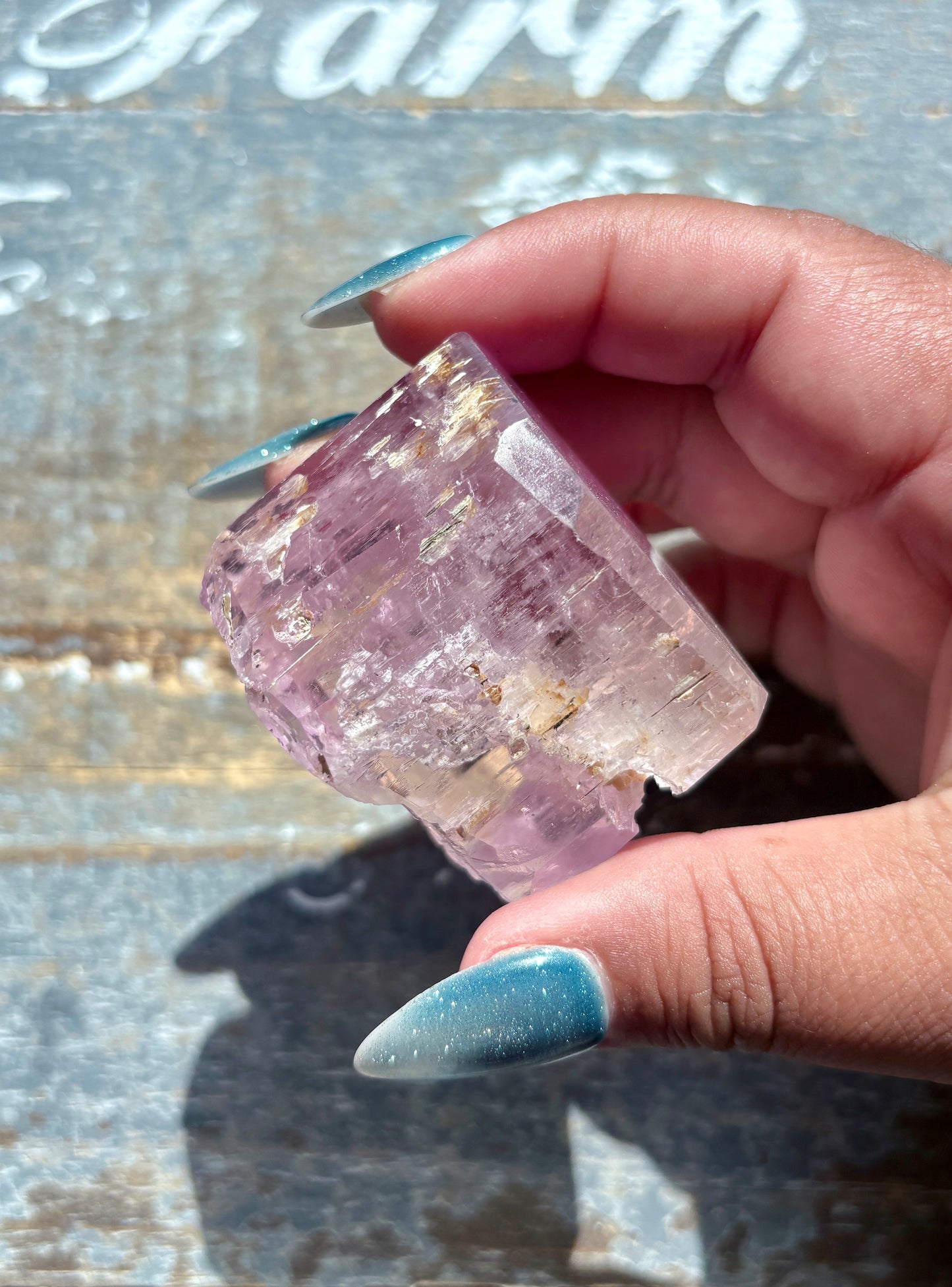 Gorgeous Polished Purple Kunzite