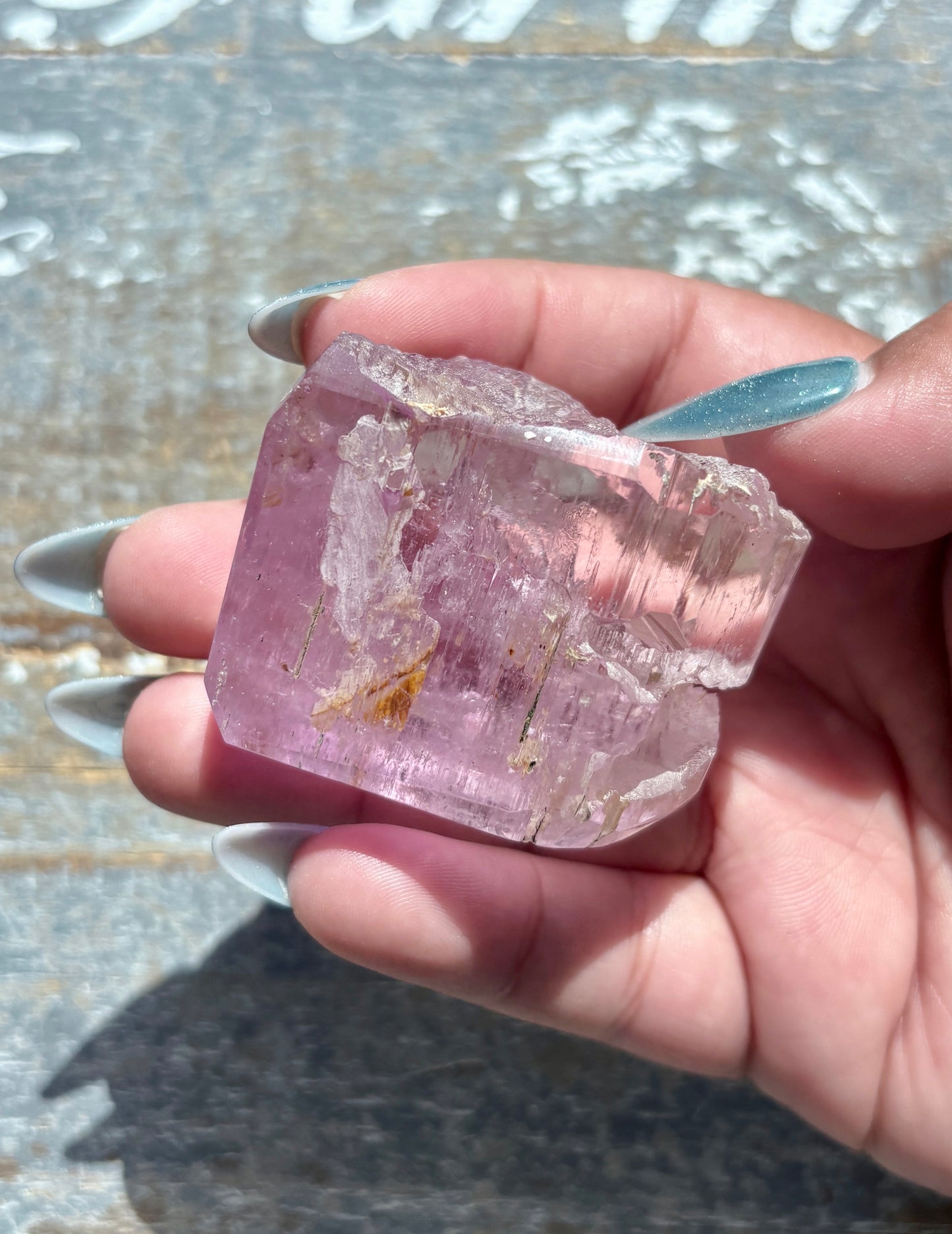 Gorgeous Polished Purple Kunzite