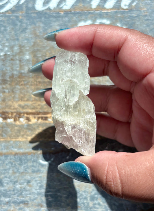 Gorgeous Raw Bi Color Kunzite