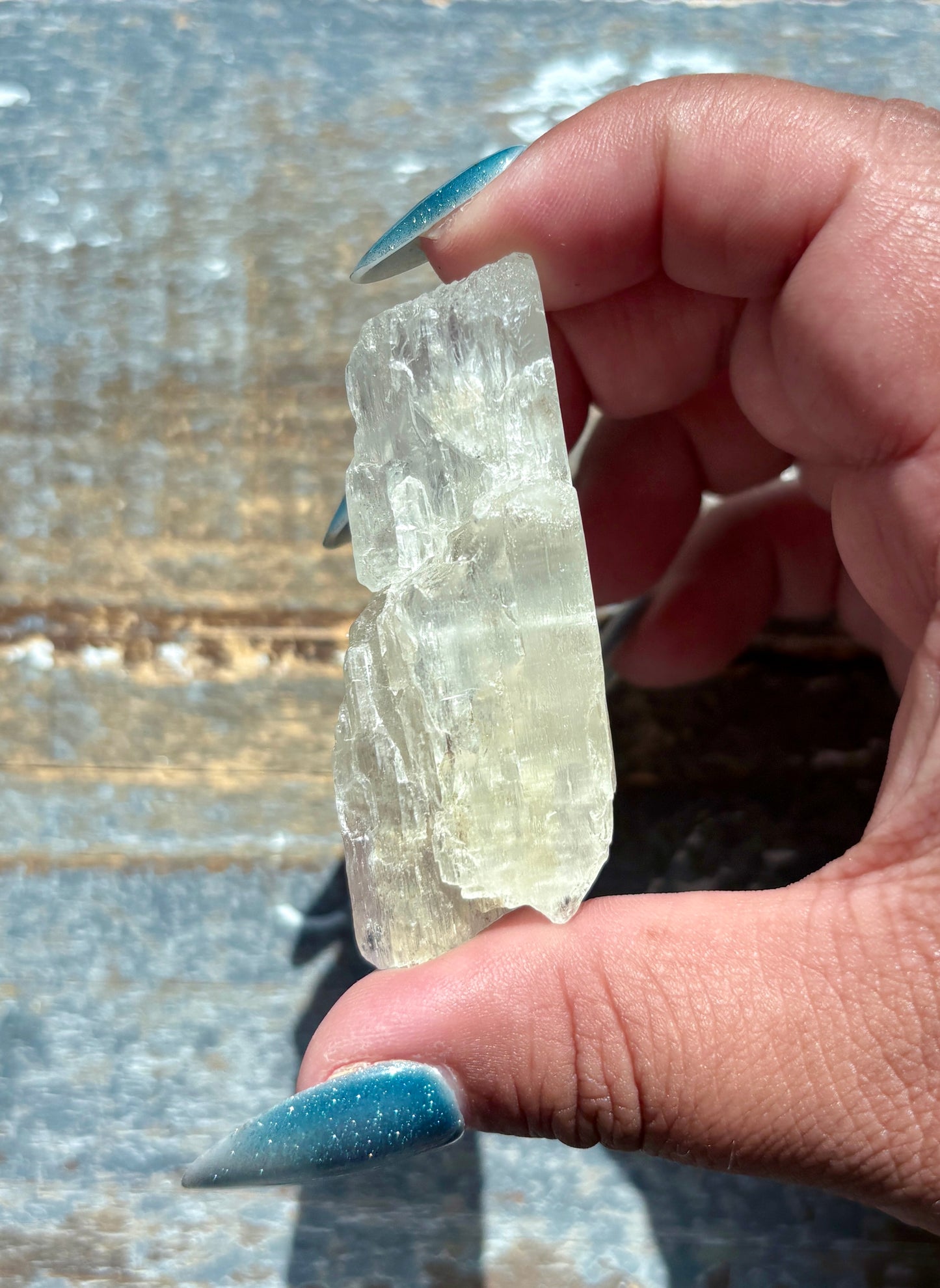 Gorgeous Raw Bi Color Kunzite