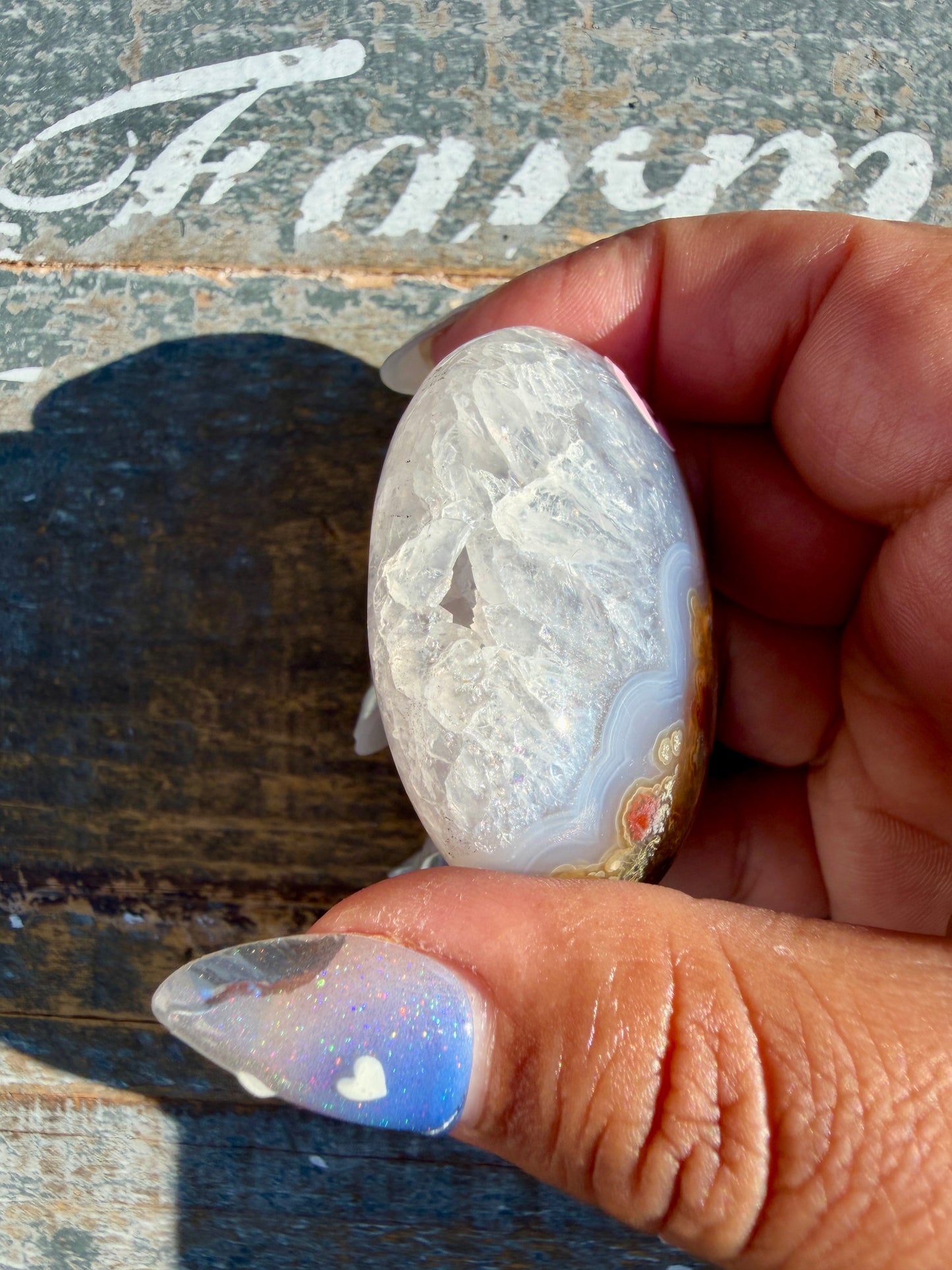 Gorgeous Scenic Moss Agate Palm Stone | Indonesia | Opt 50