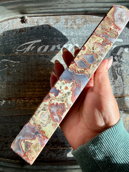 Gorgeous Statement Money Agate Tower | Opt C