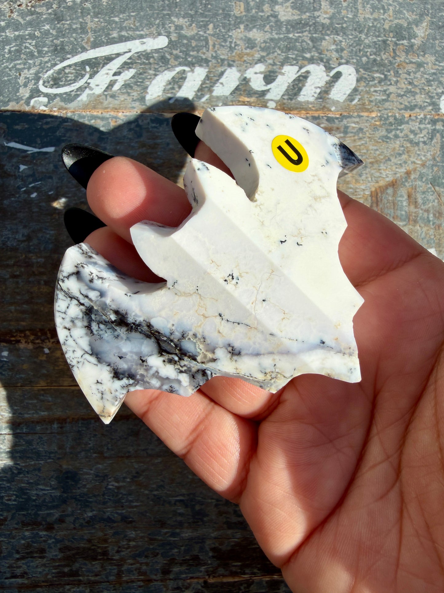 Gorgeous Dendritic Opal Bat | Opt U