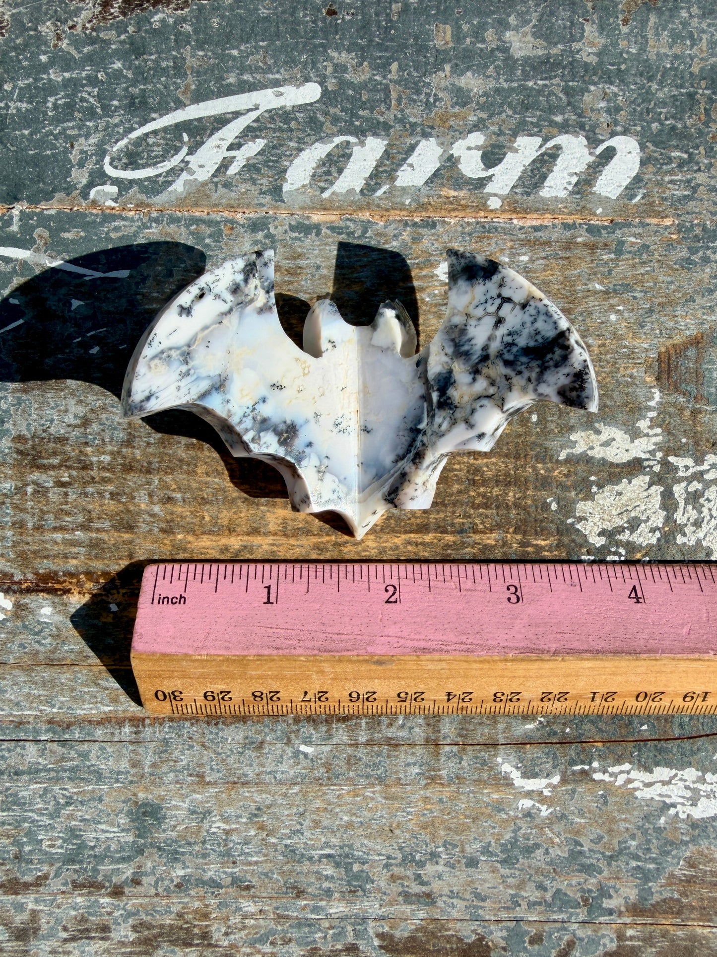 Gorgeous Dendritic Opal Bat | Opt W