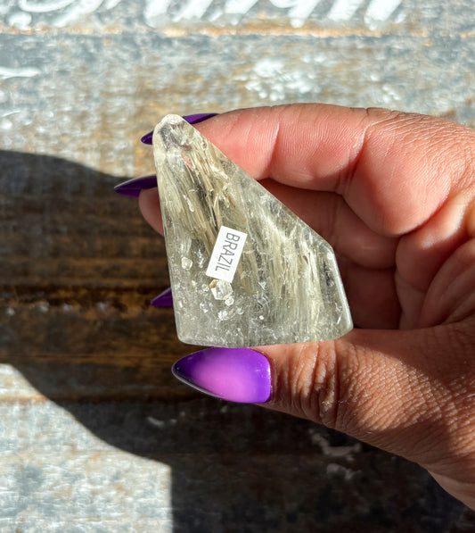 Gorgeous Amphibole Quartz | Opt C