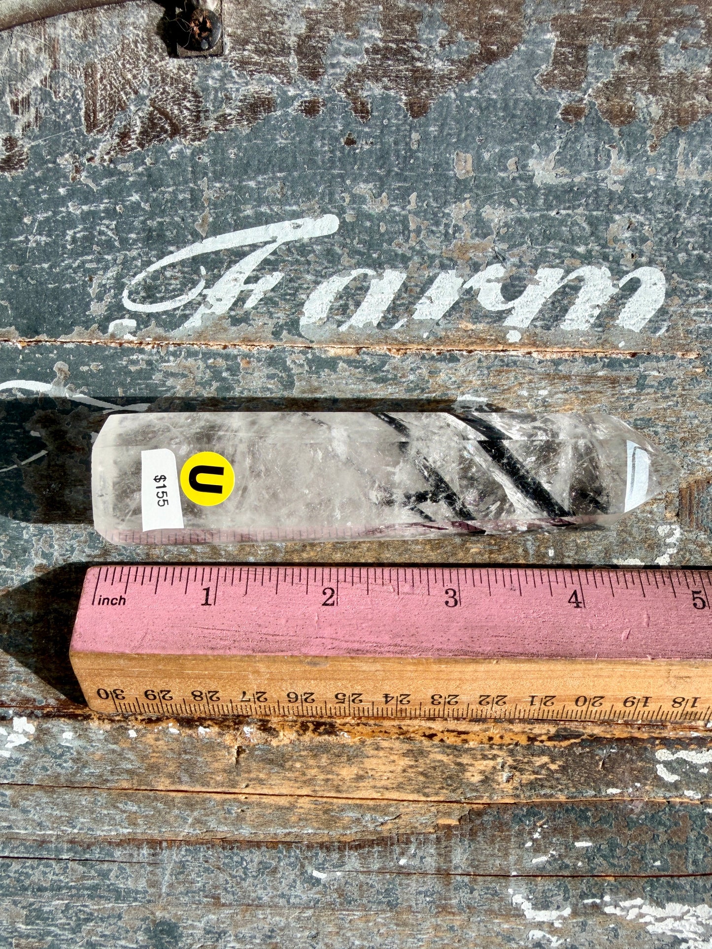 Gorgeous High Grade Tourmaline in Quartz Tower | Opt U