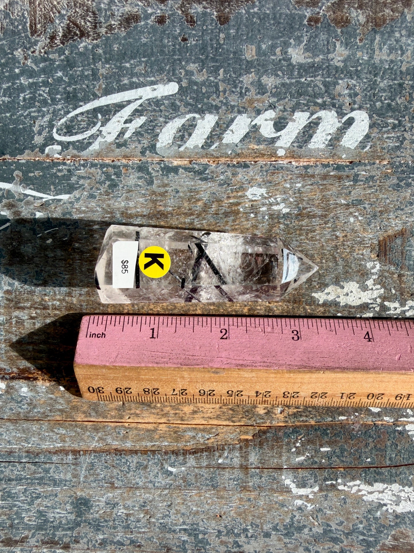 Gorgeous High Grade Tourmaline in Quartz Tower | Opt K