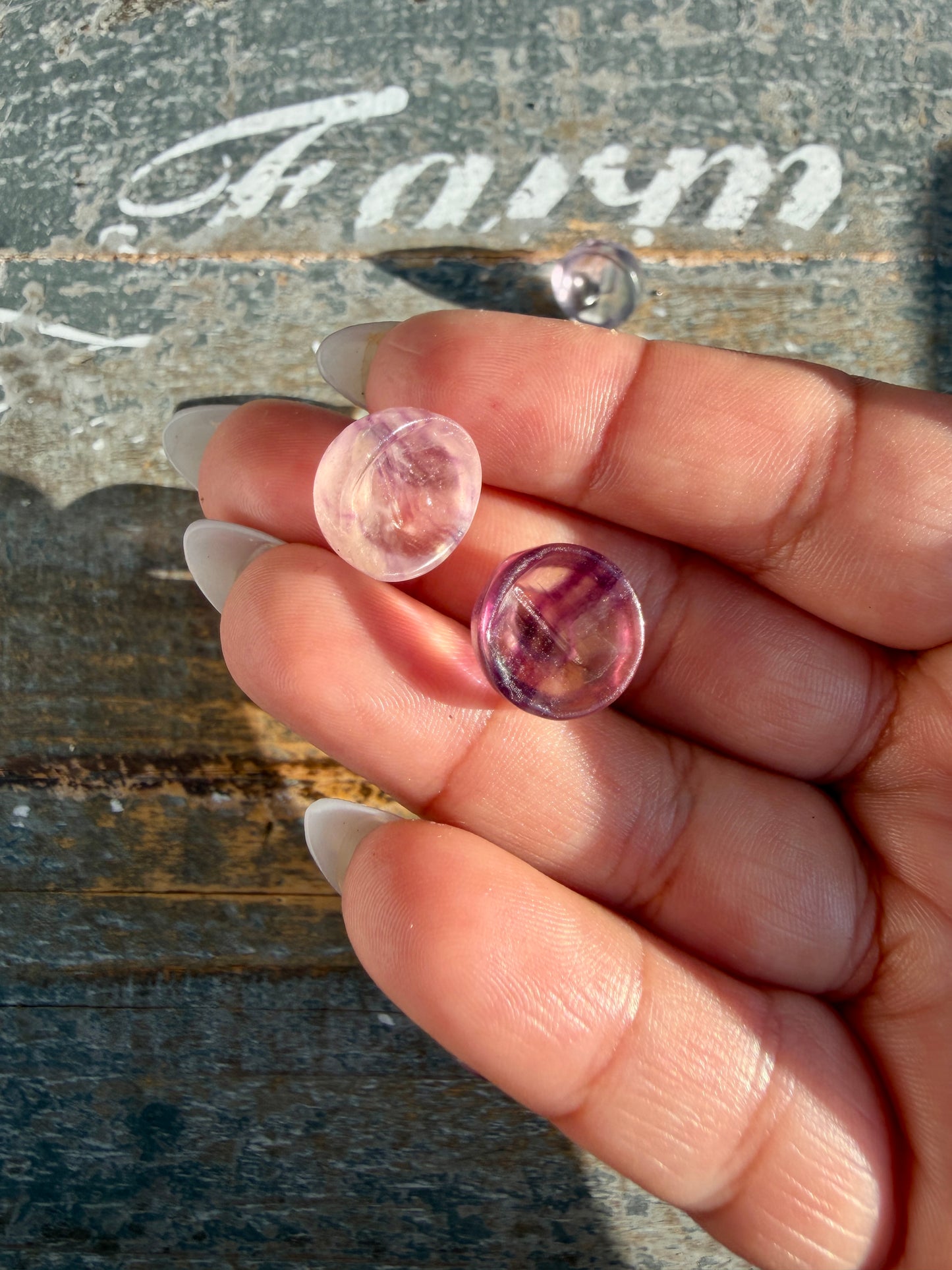 One (1) Mini Rainbow Fluorite Mini Bowl | Intuitively Chosen