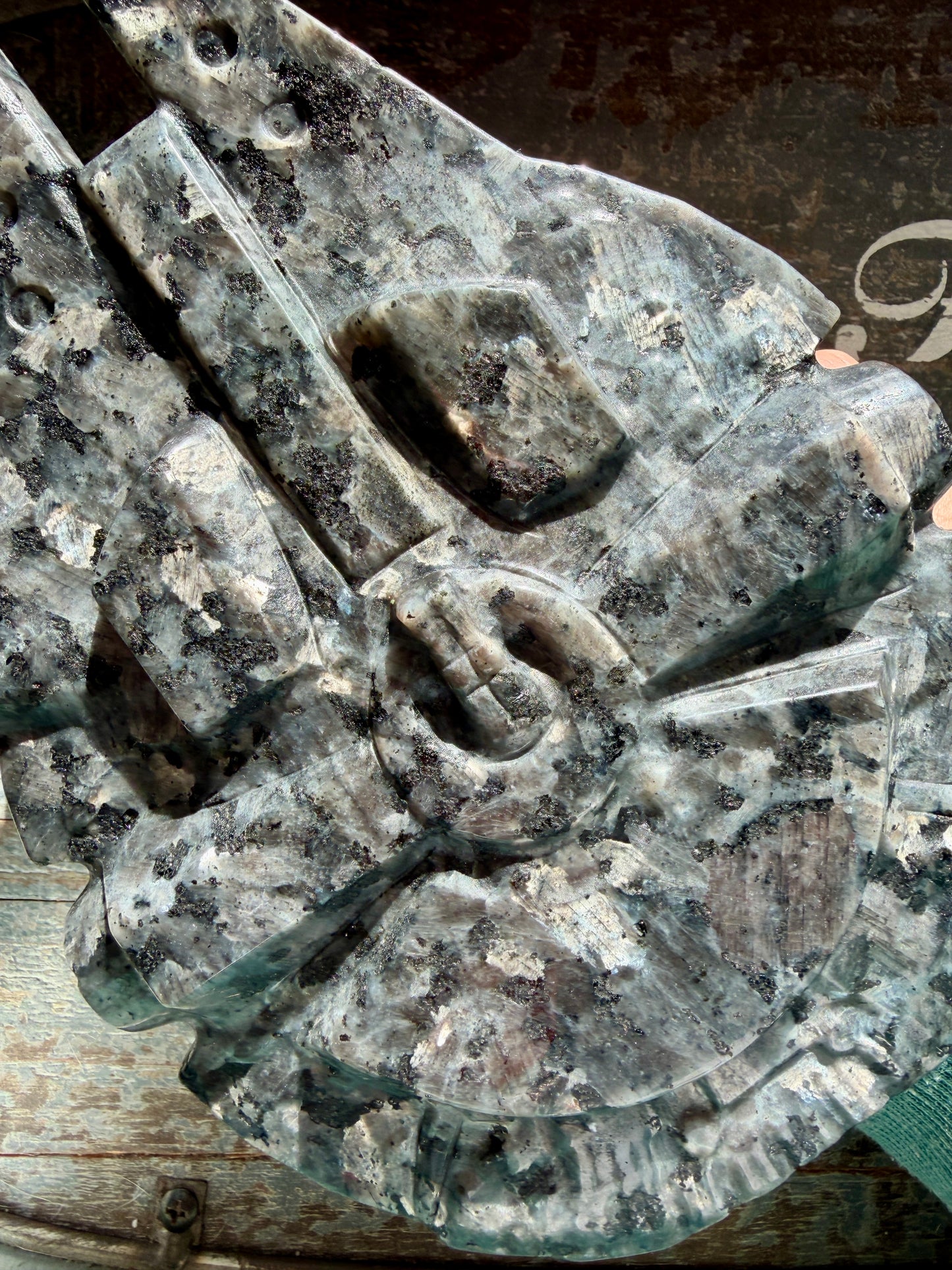 Larvikite Millennium Falcon | Opt B