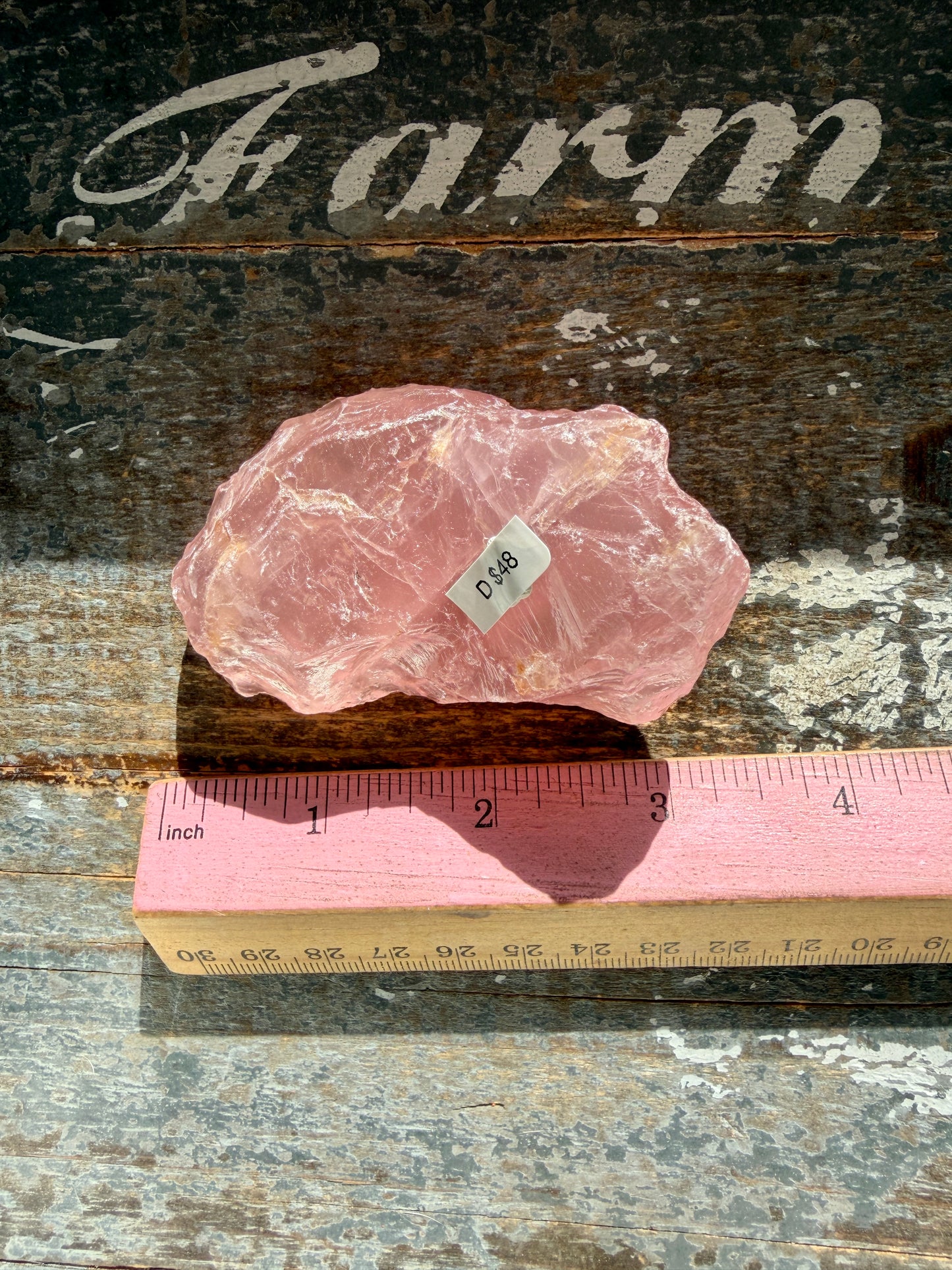 Gorgeous Dark Rose Quartz from Africa | Opt D