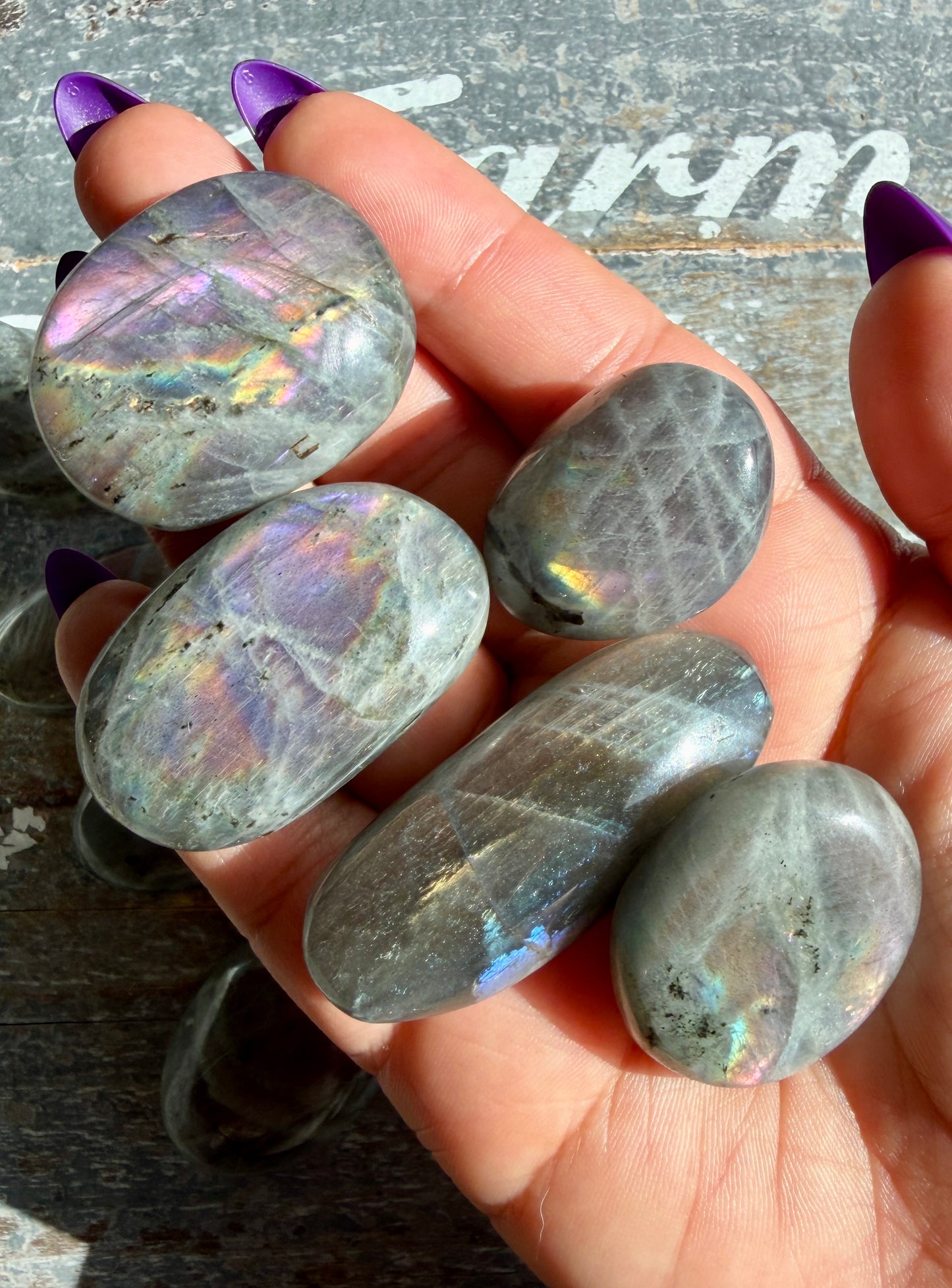 One (1) Small Labradorite Tumble  | Intuitively Chosen