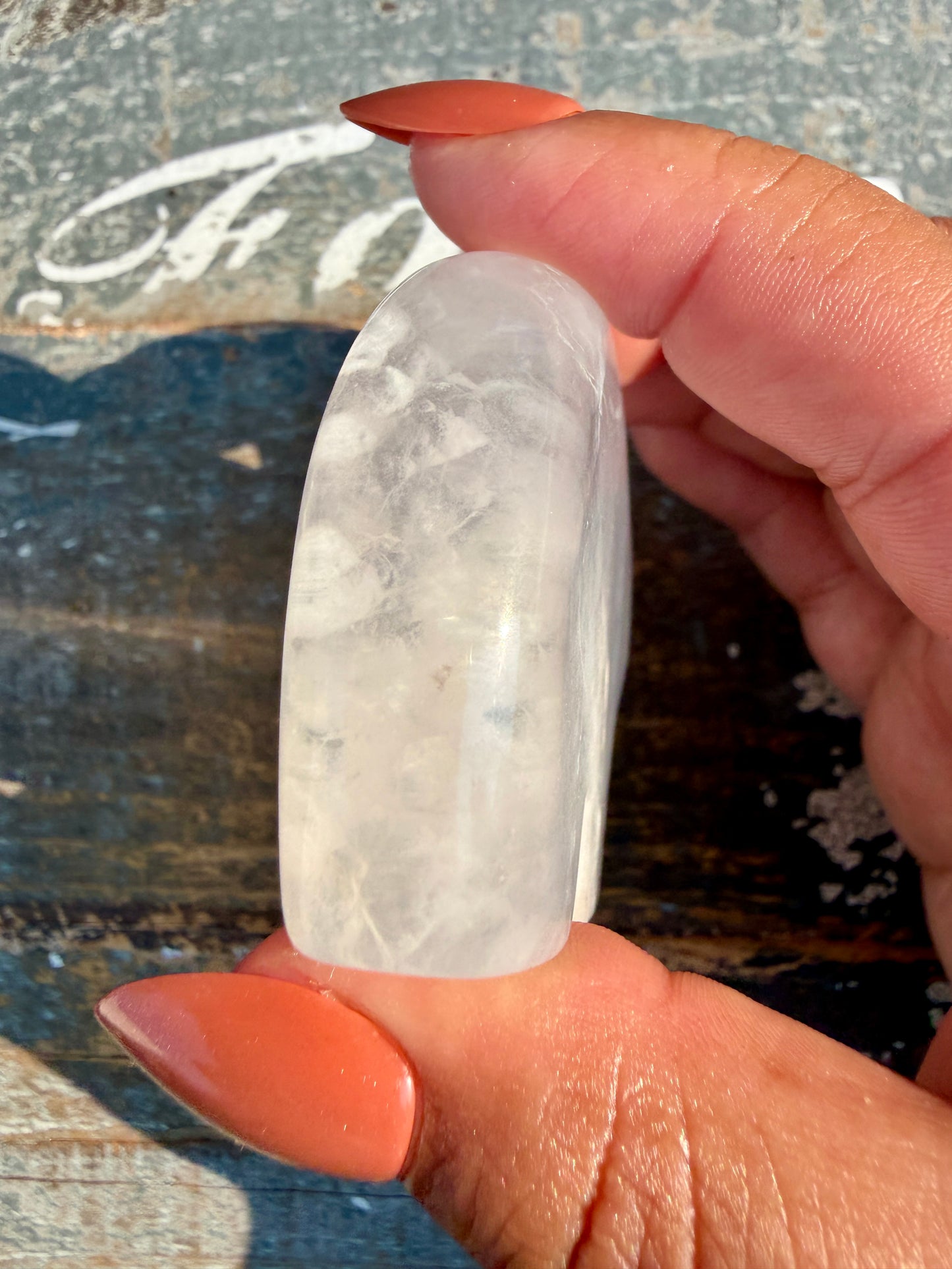 Gorgeous Clear Fluorite Hand Carved Bear | Opt 7