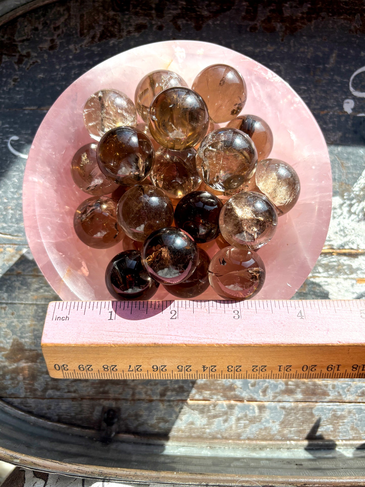 One (1) Gorgeous Smokey Quartz Mini Sphere from Brazil