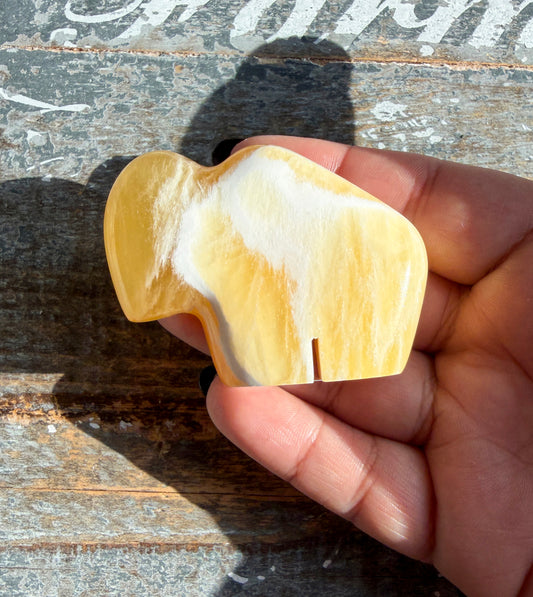 Gorgeous Honeycomb Calcite Buffalo from Utah | Opt P