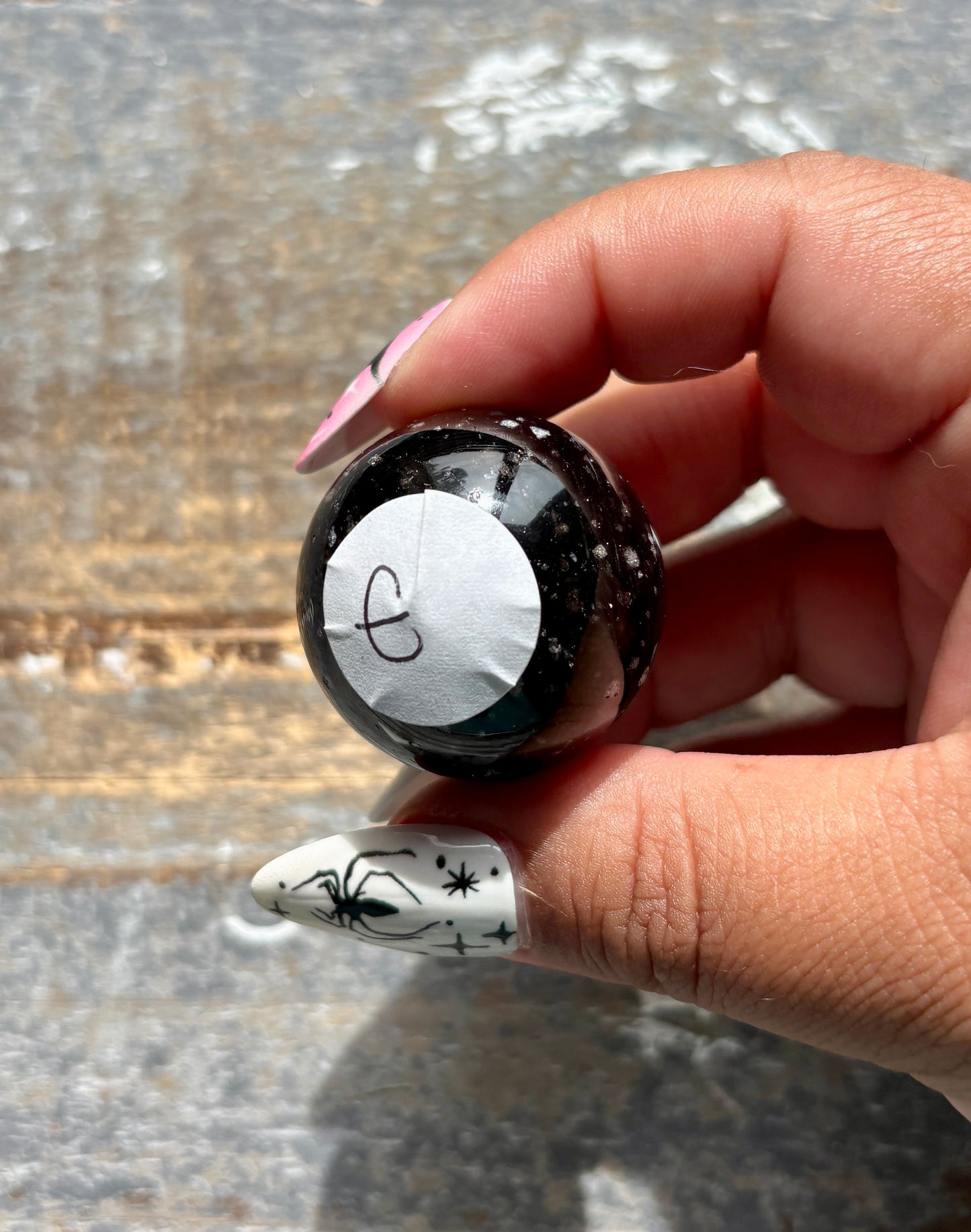 Gorgeous Galaxy Obsidian Mini Sphere from Mexico | E