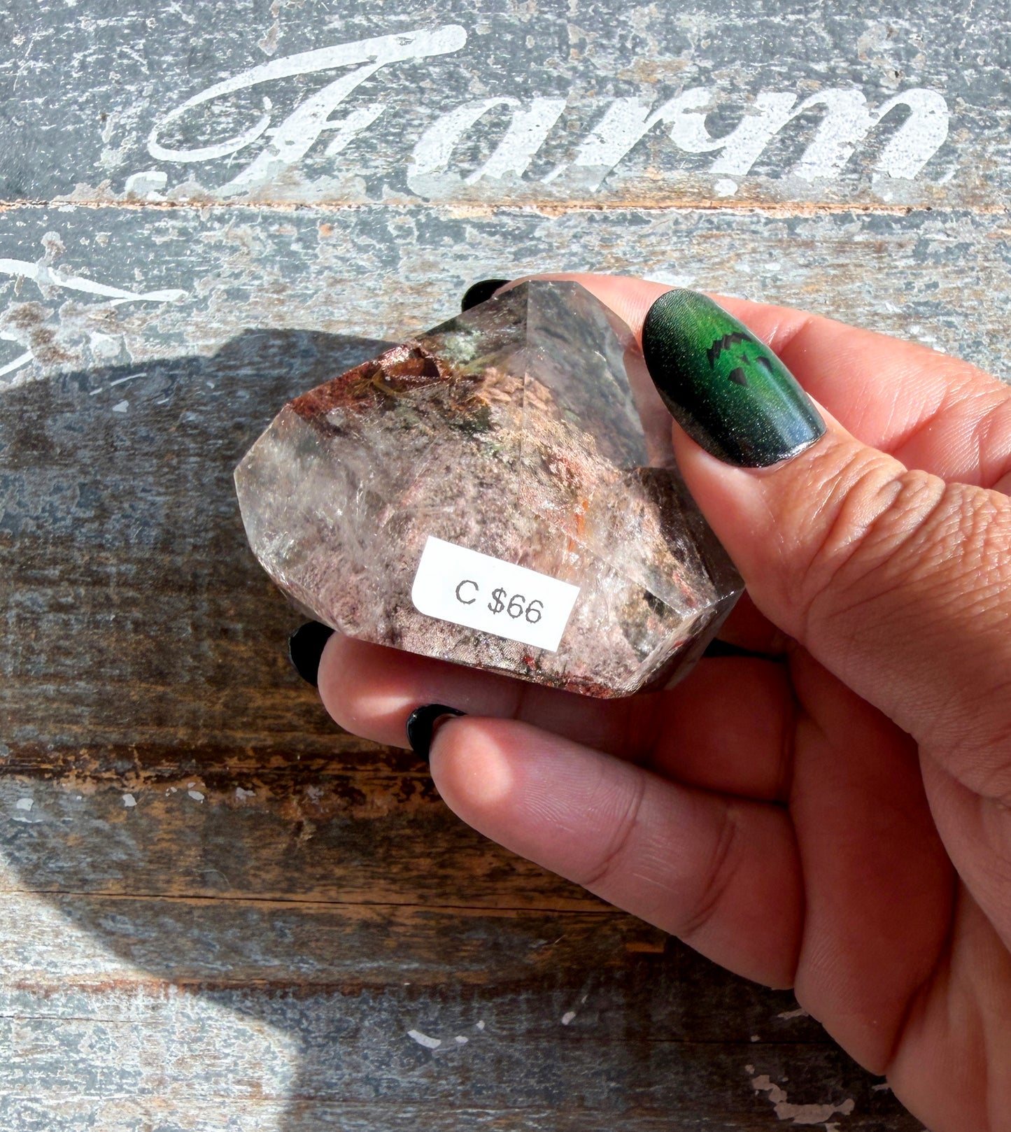 Gorgeous Garden Quartz Freeform from Brazil | Opt C