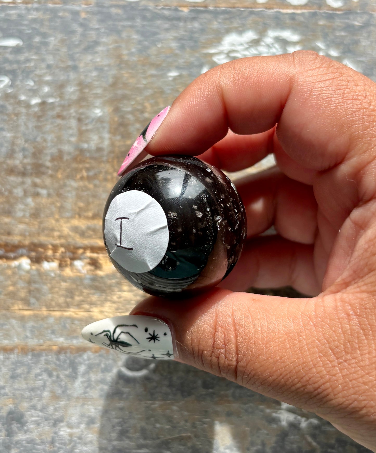 Gorgeous Galaxy Obsidian Mini Sphere from Mexico | I