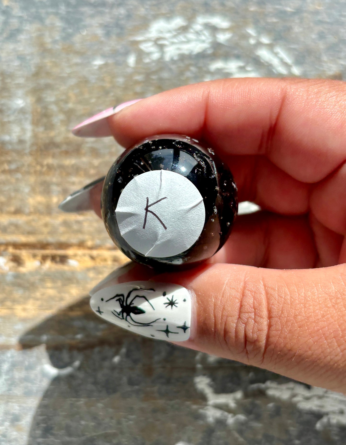 Gorgeous Galaxy Obsidian Mini Sphere from Mexico | K