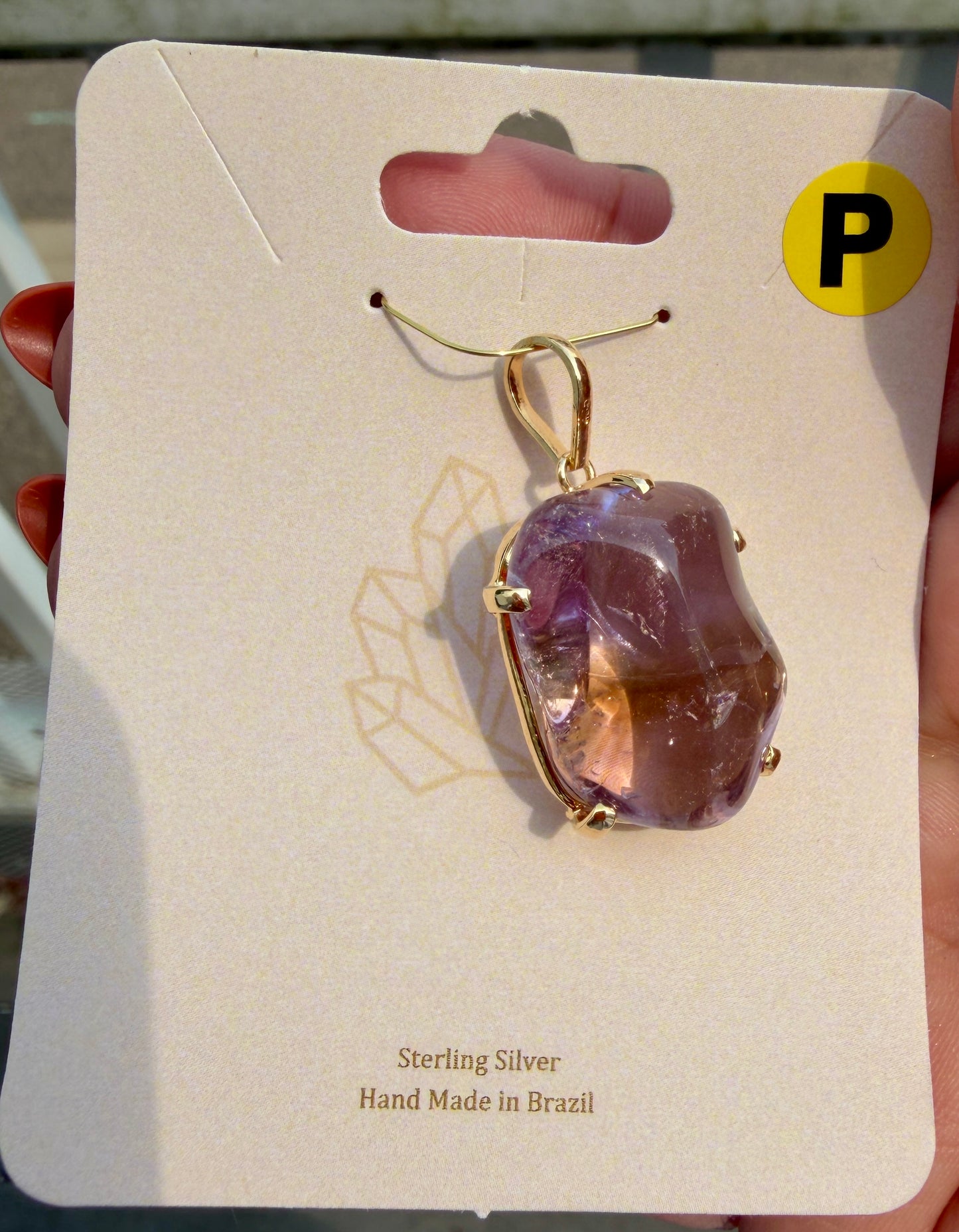 Gorgeous High Grade Ametrine Pendant | Opt P