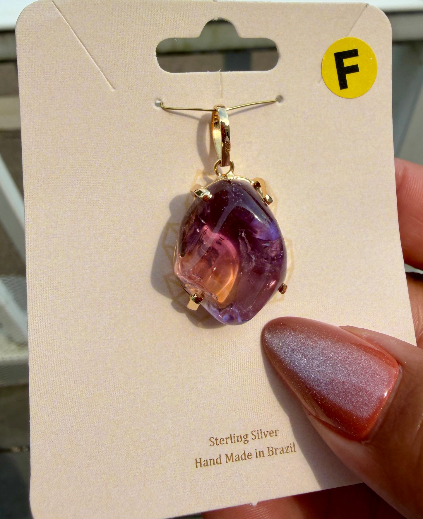 Gorgeous High Grade Ametrine Pendant | Opt F