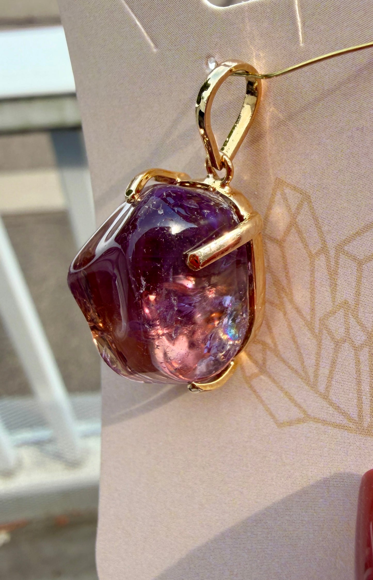 Gorgeous High Grade Ametrine Pendant | Opt F
