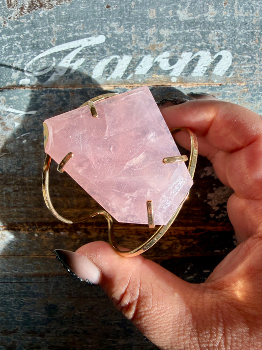 Gorgeous Rose Quartz Bracelet | Opt H
