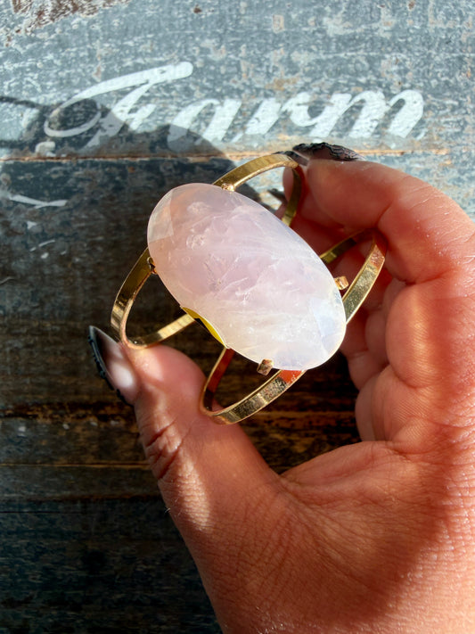 Gorgeous Rose Quartz Bracelet | Opt D