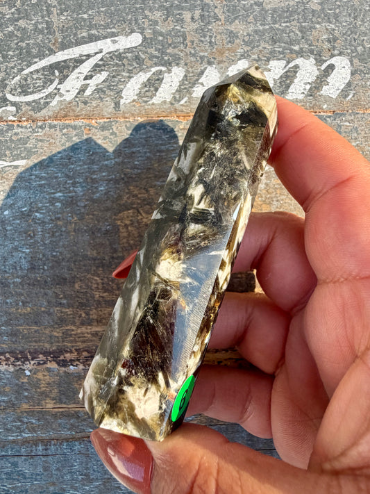Gorgeous Green Tourmaline & Mica Tower | Opt 6